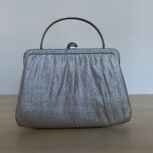 Harry Levine Vintage Silver Purse and Clutch